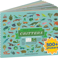 Cupkin Reptiles Coloring & Sticker Activity Book | 500+ Stickers