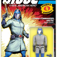 Super7 G.I. Joe Reaction+ Wave 03 (Cartoon) - Arctic Cobra Commander (Cartoon) Action Figure