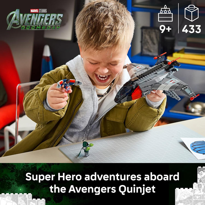 LEGO Marvel Avengers: Doomsday Quinjet 76347