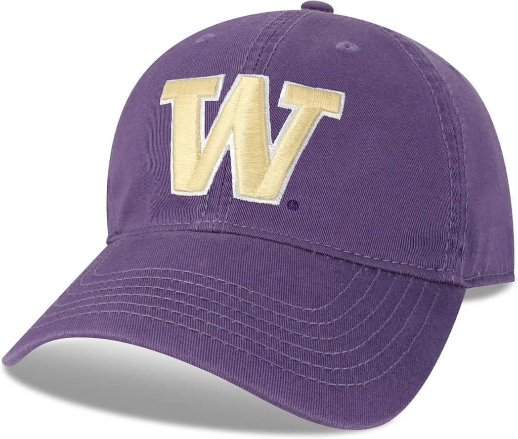 Legacy NCAA Officially Licensed Baseball Hat, Washington Huskies, Lightweight Cap for Men & Women, Relaxed Twill Adjusta