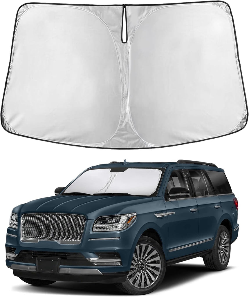 EcoNour Windshield Sunshade Compatible for Lincoln Navigator 2018-2024 2025