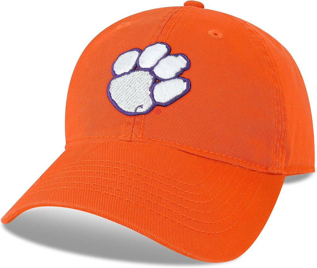 Legacy NCAA Officially Licensed Baseball Hat, Clemson Tigers, Lightweight Cap for Men & Women, Relaxed Twill Adjustable