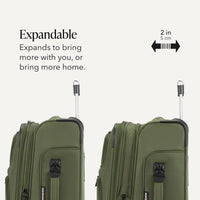 SwissGear Sion 2-Piece Travel Set, Softside Expandable Carry-On