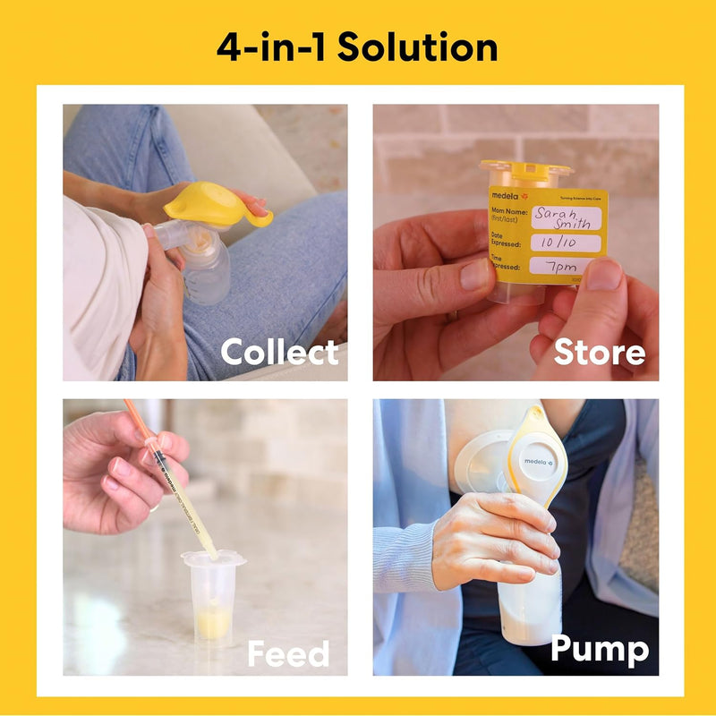 Medela Harmony Extractor de Leche Manual con Kit de Calostro 4 en 1