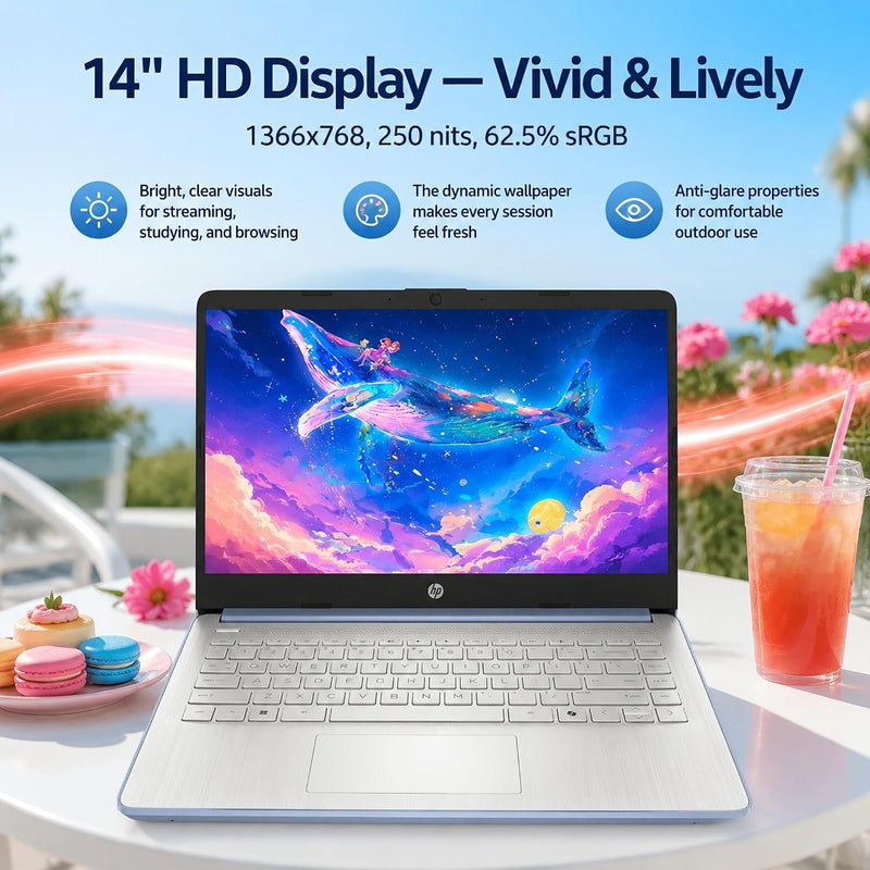 📚✨ La laptop ideal para estudiar, crear y avanzar: HP Laptop