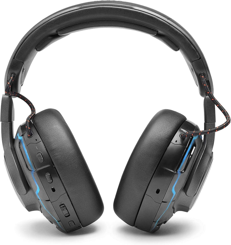 JBL Quantum One - USB wired over-ear professional gaming headset with head-tracking enhanced JBL QuantumSPHERE 360, Active noise cancelling and Hi-Res certified sound (Black)