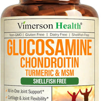 Glucosamine Chondroitin MSM – Joint Support Supplement for Women and Men with Glucosamine Sulfate 1500 mg, Chondroitin and MSM – for Cartilage, Joint Health and Flexibility – 90 Capsules