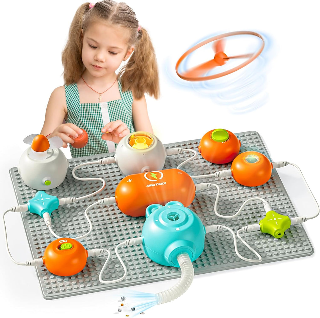 SMILESSKIDDO Science Kits Electronics STEM Kit 140+ Projects 10+ Parts