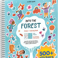 Cupkin Into The Forest Coloring & Sticker Activity Book | 500+ Stickers