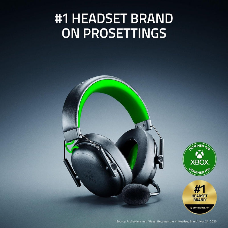 Razer BlackShark V3 X HyperSpeed Wireless Xbox Gaming Headset, Black