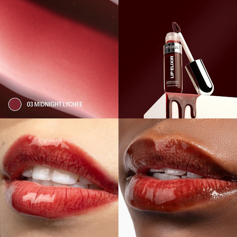 *OFERTÓN POR TIEMPO LIMITADO* 🍓✨ Dale a tus labios un glow jugoso con Sacheu Lip Elixir Midnight Lychee