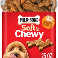 Milk-Bone Soft & Chewy Dog Training Treats, 25 oz Canister