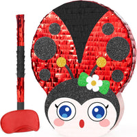 WERNNSAI Ladybug Piñata – Red Ladybug Party Piñata for Kids Birthday Games