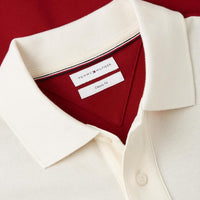 Tommy Hilfiger Men's Short Sleeve Polo Shirts in Regular Fit With Stretch and Organic Pique Cotton