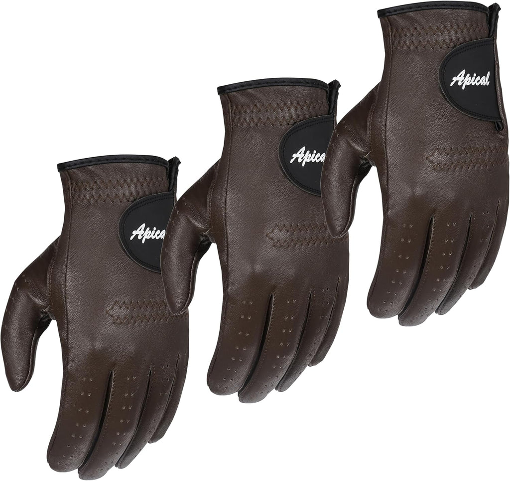 Apical - Men’s Golf Glove – Premium Cabretta Leather, All Weather Grip, Left & Right Hand Options – Comfortable Fit, Val