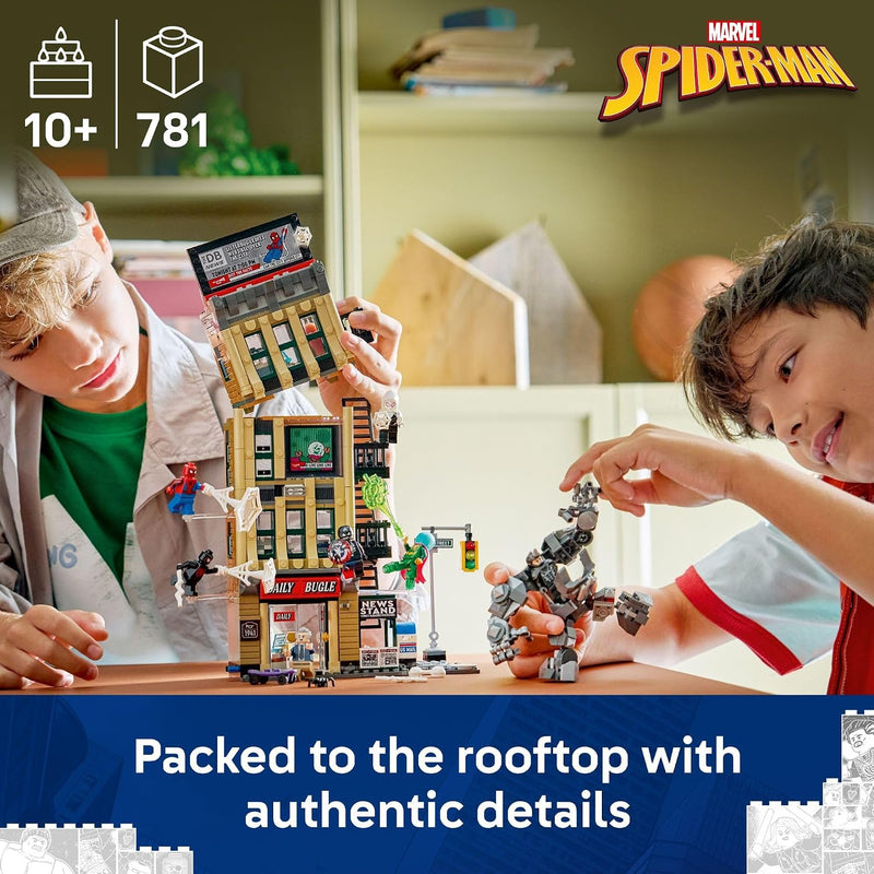 LEGO Marvel Spider-Man vs. Mysterio: The Daily Bugle 76342