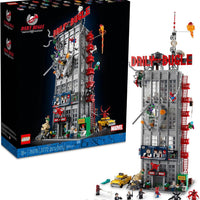 LEGO Marvel Spider-Man Daily Bugle Newspaper Office 76178 Building Set - Featuring 25 Spider-Verse Minifigures Including Peter Parker, Venom, and Spider-Gwen, Collectible Gift Idea for Adults