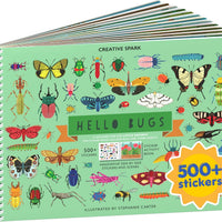 Cupkin Hello Bugs Coloring & Sticker Activity Book | 500+ Stickers