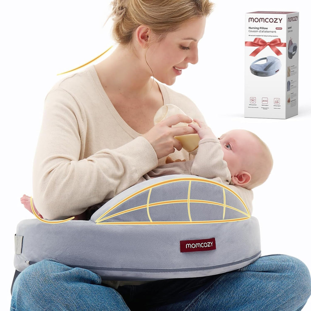 Momcozy Cozylite Almohada de Lactancia con Memory Foam