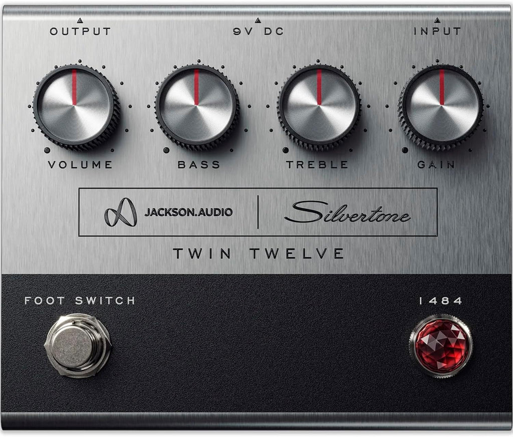 Jackson Audio 1484 Silvertone Twin Twelve Studio-Grade Preamp, Booster, EQ and Overdrive