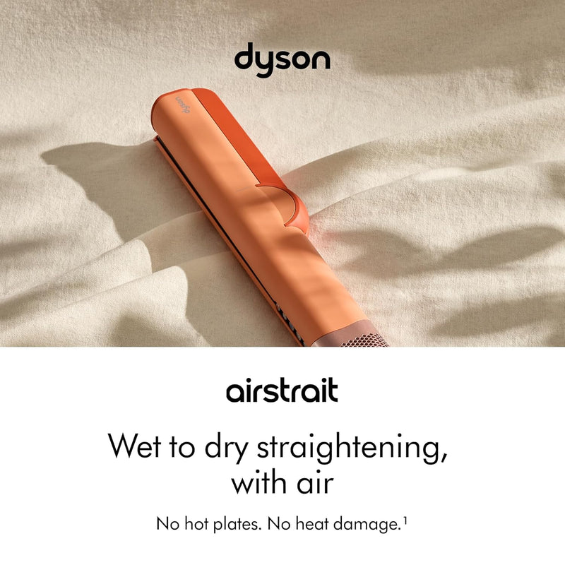 Dyson Airstrait - Plancha Secador de Pelo con Aire, Sin Placas Calientes