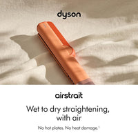 Dyson Airstrait - Plancha Secador de Pelo con Aire, Sin Placas Calientes