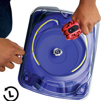 Beyblade X Meteoroid Dragoon 3-70J - Lanzador de cuerda de giro izquierdo con Takara Tomy tipo