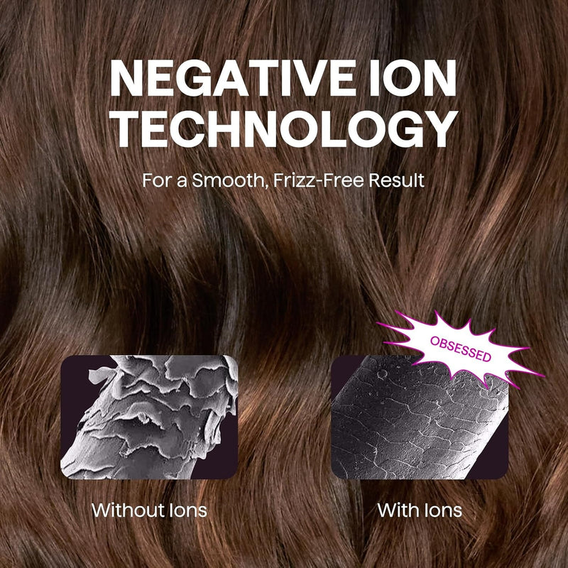 Secador de Pelo, Wavytalk Turblow Pro de Secado Rápido con Difusor, Secador de Pelo de Alta Velocidad con 110,000 RPM, Iones Negativos Profesionales para Reducir el Daño, Alisado Antifrizz, 3