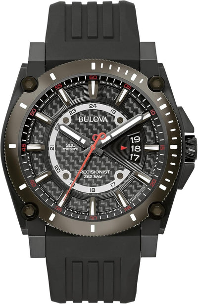 Bulova Men's Icon High Performance Quartz Chronograph Black Stainless