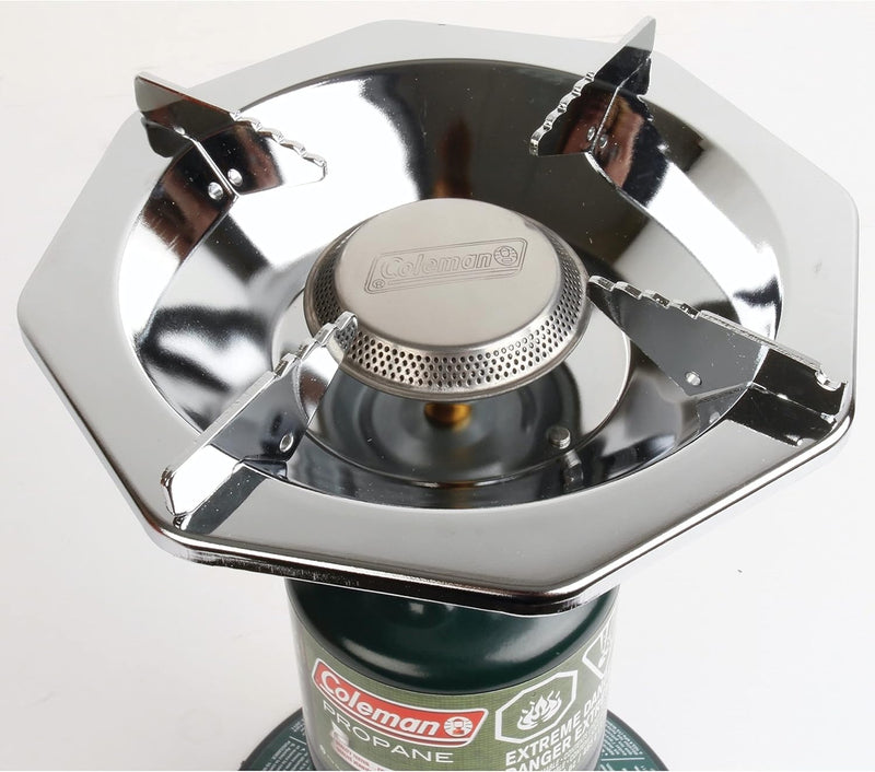 Estufa de propano Coleman BottleTop con quemador ajustable