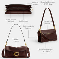 Coach Women's Soft Tabby Shoulder Bag 26