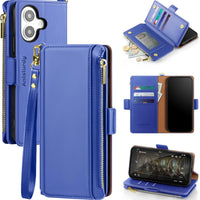 Antsturdy for iPhone 16 Phone Wallet Case Women,Ultramarine