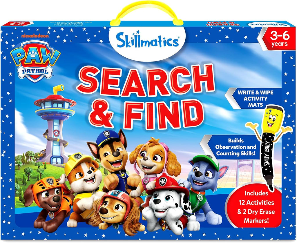 Skillmatics Search and Find – PAW Patrol, Preschool Activity, Gift for Kids