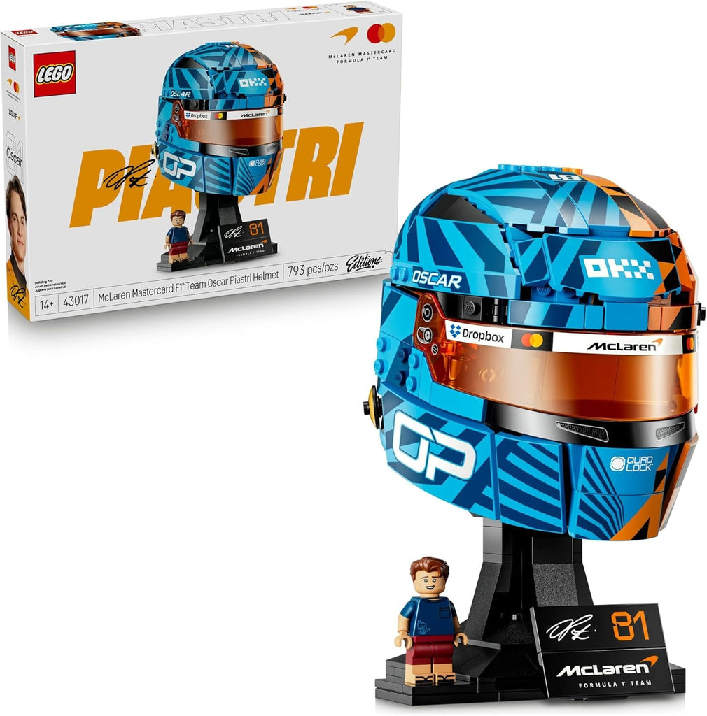 LEGO Editions McLaren MasterCard F1 Team Oscar Piastri Helmet