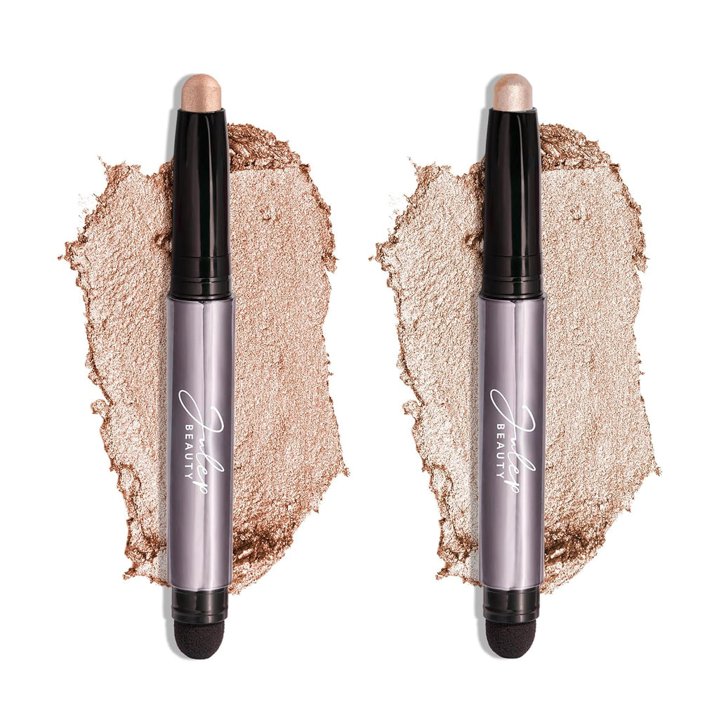 Julep Eyeshadow 101 Crème-to-Powder Duo, Pearl Shimmer & Champagne Shimmer