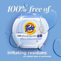 Tide PODS Free & Gentle Laundry Detergent Soap Pacs, 112 Count