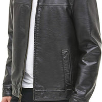 Tommy Hilfiger Men's Classic Faux Leather Jacket