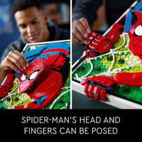 LEGO Art The Amazing Spider-Man 31209 Build & Display Wall Art