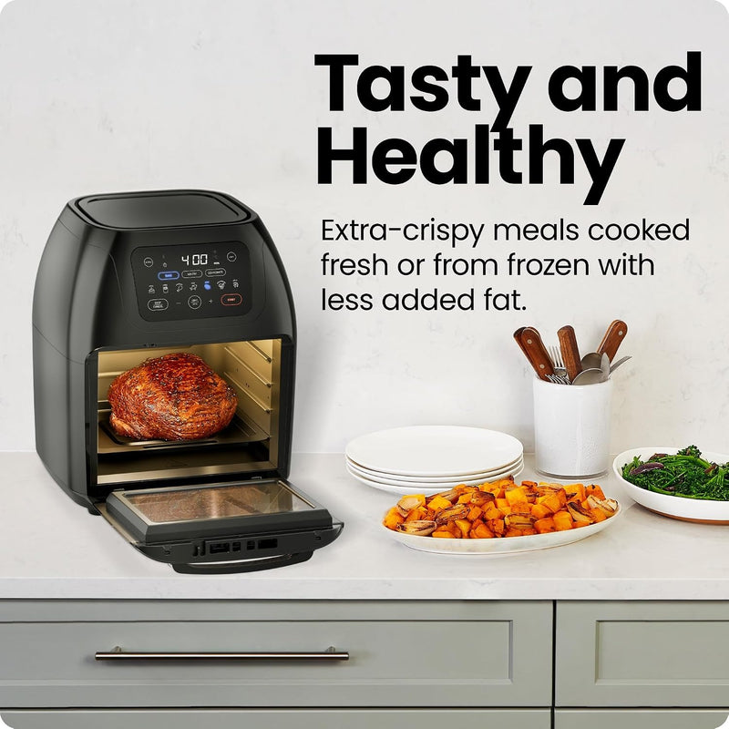 Chefman Multifunctional Digital Air Fryer+ Rotisserie XL 10L