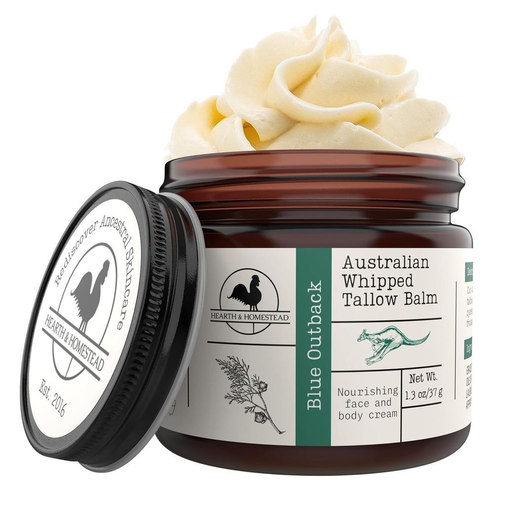 Hearth & Homestead Australian Whipped Beef Tallow, Blue Cypress, 1.3oz