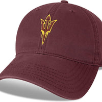 Legacy NCAA Officially Licensed Baseball Hat, Arizona State Sun Devils, Lightweight Cap for Men & Women, Relaxed Twill A