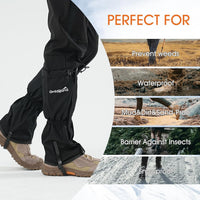 OrrinSports Waterproof Adjustable Leg Gaiters