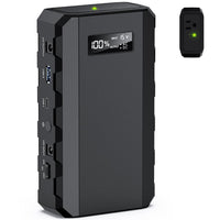 Apowking Portable Power Bank with AC Outlet, 65W Portable Laptop Charger