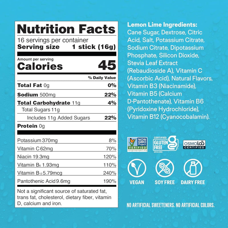 Liquid I.V.® Multiplicador de hidratación - Limón Lima