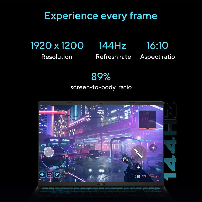 🔥 **OFERTA GAMER: ASUS V16 16” WUXGA 144Hz – Core 7 240H + RTX 5070 | 16GB DDR5 + 1TB SSD** Matte Black