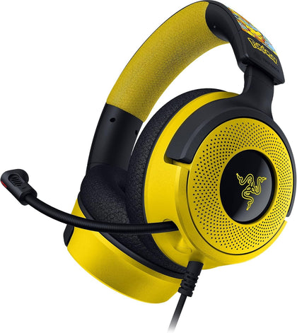 Razer Kraken V4 (Pokémon Edition) — Audífonos gaming con cable, sonido envolvente