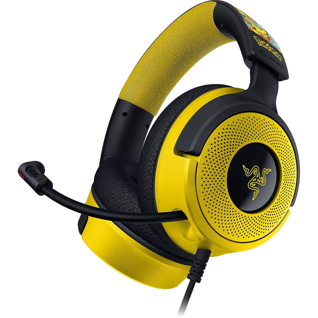 Razer Kraken V4 X Wired USB-C & Type A Gaming Headset, Pokémon Edition