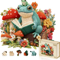 Jigfoxy Wooden Puzzles for Adults, Six Cute Little Chicks Wood Puzzle Adult