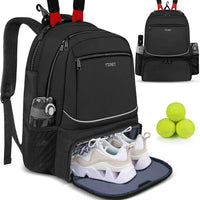 Ytonet - Mochila de tenis para mujer y hombre, 2 raquetas