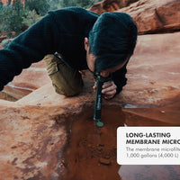 LifeStraw Personal Water Filter for Hiking, Camping, Travel, and Emergency Preparedness